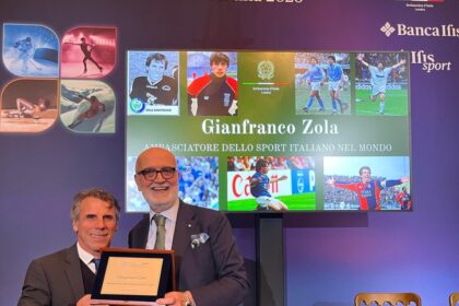 Gianfranco Zola 'ambasciatore sport italiano nel mondo' - Calcio