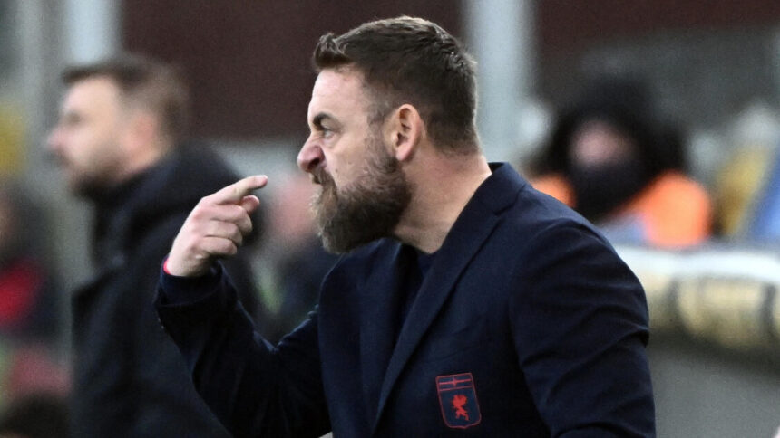 Coppa Italia: Genoa, per De Rossi un turn over soft - Calcio