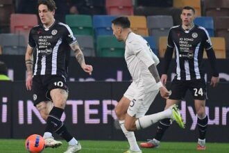 un gol dubbio al 95' frena i biancocelesti