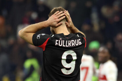 Calcio: Milan; Fullkrug già ko, infrazione al dito del piede - Calcio