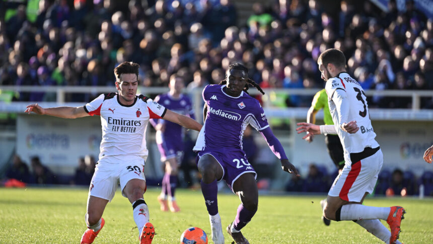 Fiorentina profumo di vittoria, ma al 90' Nkunku dà l'1-1 al Milan - Calcio