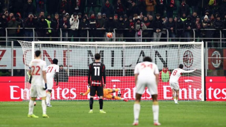 Milan, Pavlovic scava il dischetto prima del rigore sbagliato di Stanciu