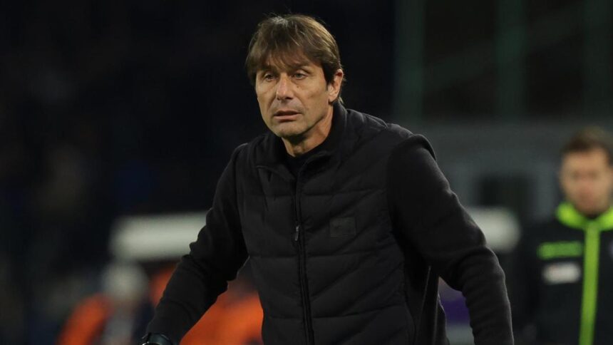 Antonio Conte: "Di Lorenzo? Temo rottura del legamento crociato"