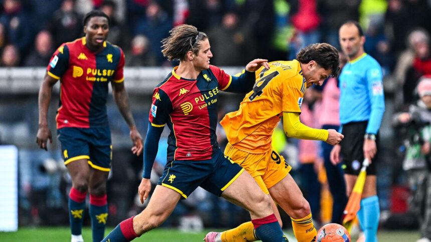 Serie A: Genoa-Pisa 1-1 - Calcio