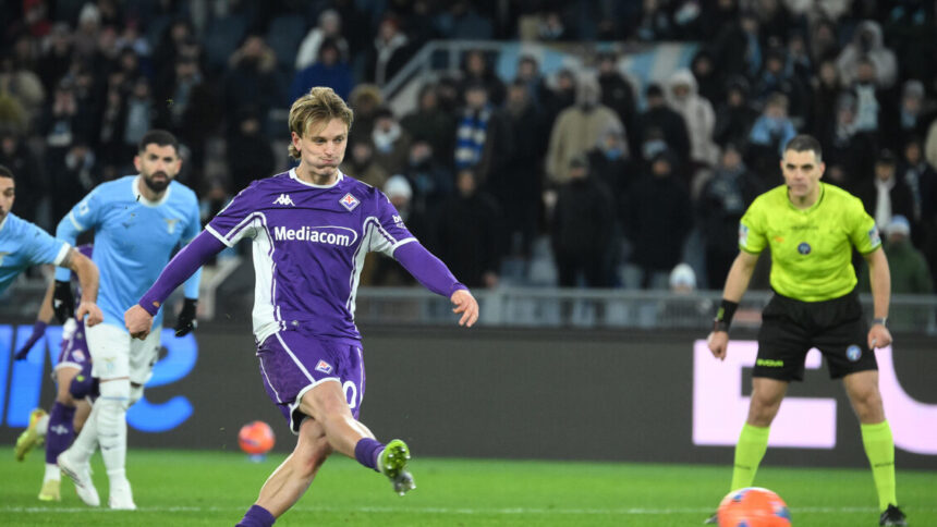 Serie A: pari di rigore all'Olimpico, tra Lazio e Fiorentina finisce 2-2 - Calcio