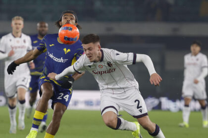 Serie A: il Bologna torna al successo, il Verona sempre più giù - Calcio