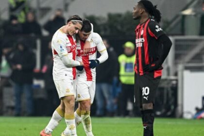 l’ex Colombo la sblocca, Leao la riprende, Stanciu spreca il rigore della vittoria