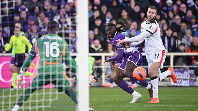 Nkunku salva Allegri al 90' dopo la grande illusione viola ma che paura