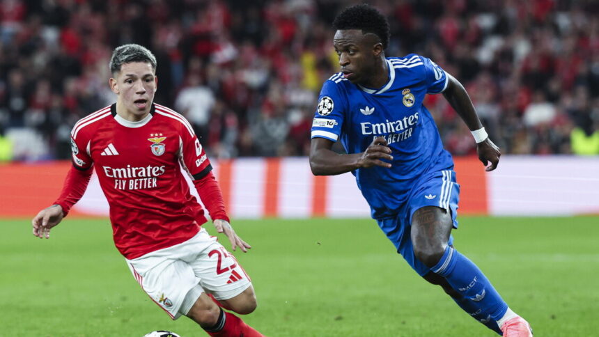 Champions: Prestianni respinge le accuse, 'Nessun insulto razzista a Vinicius' - Calcio