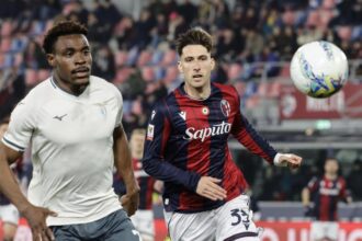 Miranda, infortunio: condizioni e tempi di recupero del difensore del Bologna