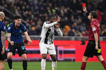 Kalulu espulso in Inter-Juve ma il fallo non c'è su Bastoni