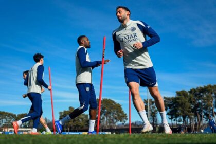 L'Inter si allena sul sintetico in vista della partita contro il Bodo Glimt in Champions