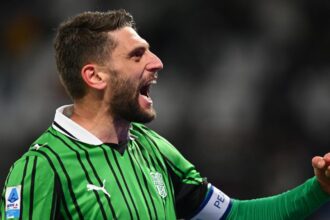 Sassuolo-Verona 3-0, gol di Pinamonti e doppietta di Berardi