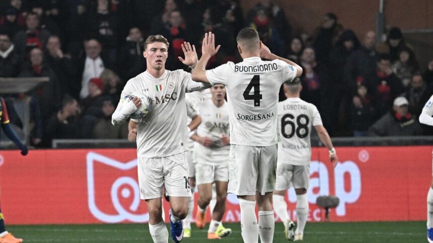 Serie A: Genoa-Napoli 2-3 - Calcio