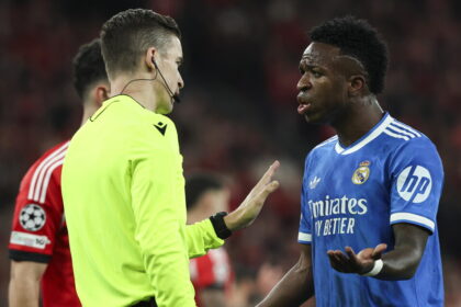 Champions: insulti razzisti a Vinicius, stop di 10 minuti in Benfica-Real - Calcio