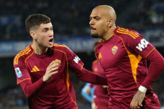 Napoli-Roma termina 2-2, doppietta di Malen per i giallorossi CRONACA E FOTO - Calcio