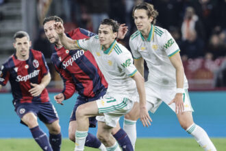 Europa League: Bologna-Roma 1-1, a Bernardeschi risponde Pellegrini CRONACA e FOTO - Calcio