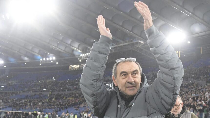 Lazio-Milan, Sarri: "Serata bellissima nella mia stagione più difficile in Serie A"