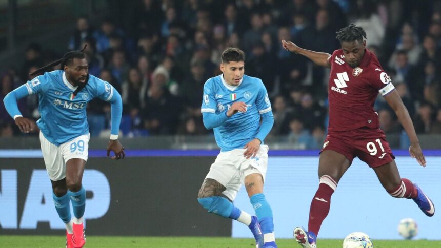 Serie A: Napoli batte Torino 2-1 CRONACA e FOTO - Calcio