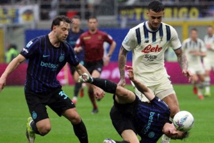 rabbia Chivu, gol dubbio della Dea e rigore negato, espulso il tecnico