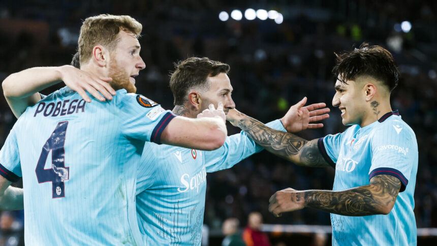 Europa League: il Bologna affonda la Roma ai supplementari e vola ai quarti. - Calcio