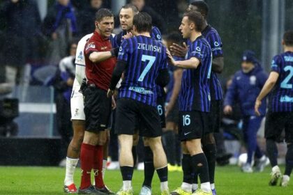 Marotta ha parlato con l'arbitro, la paura del club e le polemiche sul web