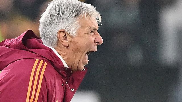 Roma, Gasperini come ai tempi del’Atalanta, la sfuriata in diretta tv