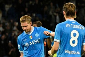 la differenza tra De Bruyne e McTominay   