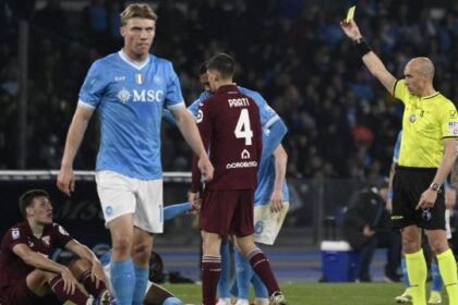 Fabbri, siparietto con Anguissa e ingresso vietato poi quei 10’ scatenati ad ammonire