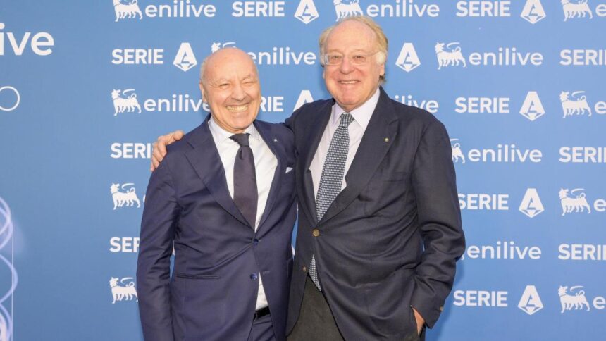 Marotta: "Rinnovo Chivu? Una formalità". Scaroni: "Prima dell'estate il progetto San Siro"