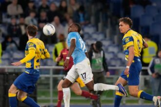 Lazio-Parma 1-1, gol di Delprato e Noslin