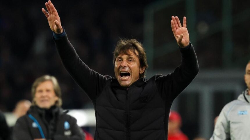 Antonio Conte parla dopo Napoli-Milan
