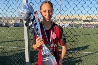 Ema Modric, la figlia di Luka vince col Milan la Garino Cup femminile