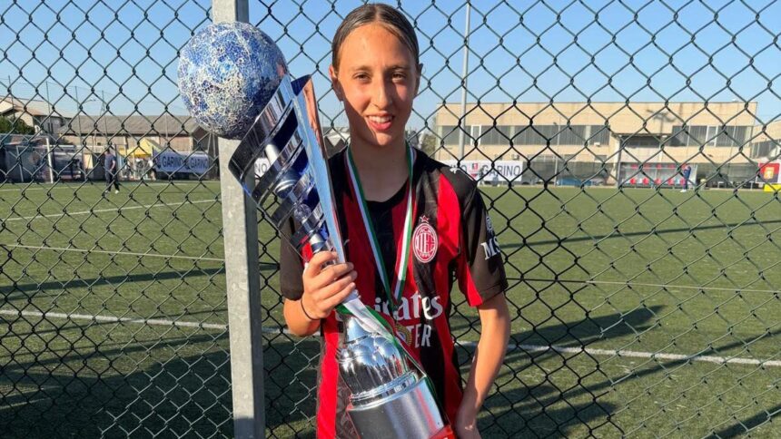 Ema Modric, la figlia di Luka vince col Milan la Garino Cup femminile