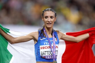 Battocletti tifosa nerazzurra, la regina del mezzofondo ospite in casa Inter - Calcio