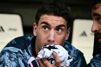Juventus: maledizione Vlahovic, fermo altre tre settimane - Calcio