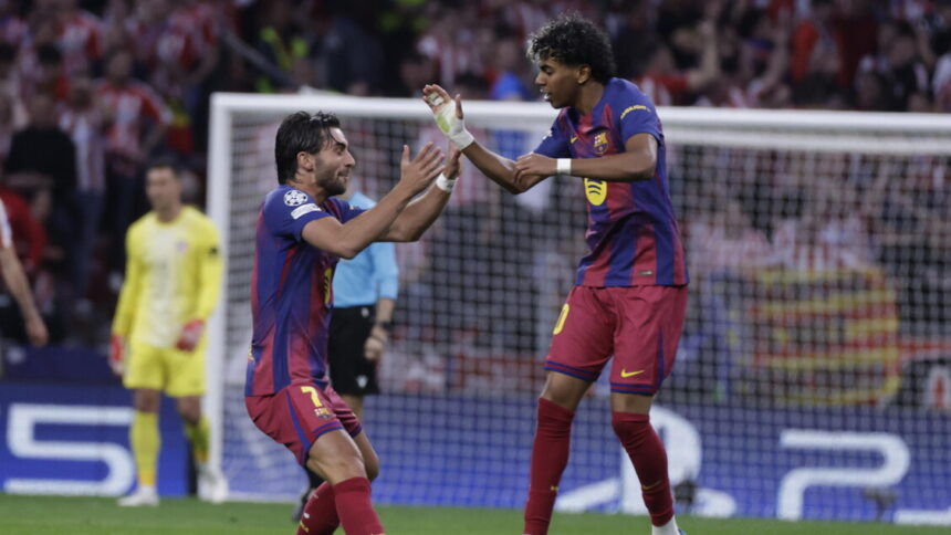 Champions: in campo Atletico Madrid - Barcellona 1-2 DIRETTA e FOTO - Calcio