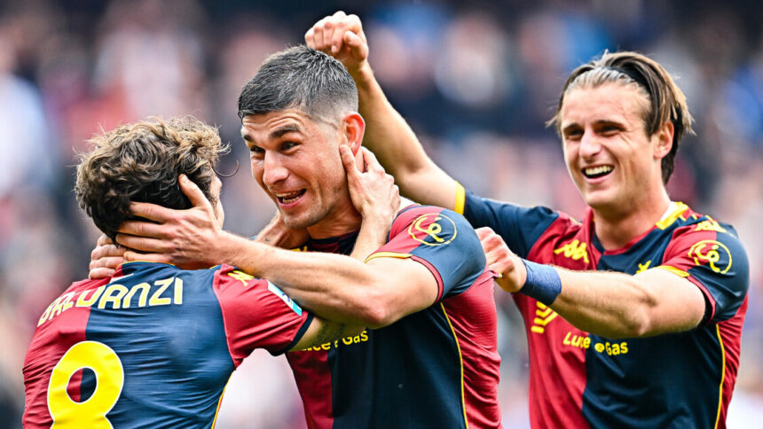 Serie A: in campo Genoa-Sassuolo 2-1 DIRETTA - Calcio