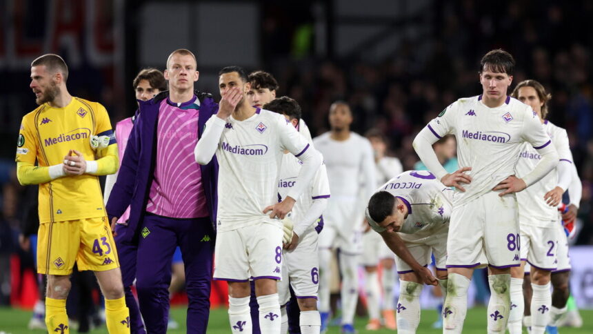Conference amara per la Fiorentina, ne prende 3 dal Crystal Palace - Calcio