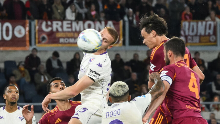 Serie A: Poker Roma alla Fiorentina, Gasperini riavvicina la Champions - Calcio