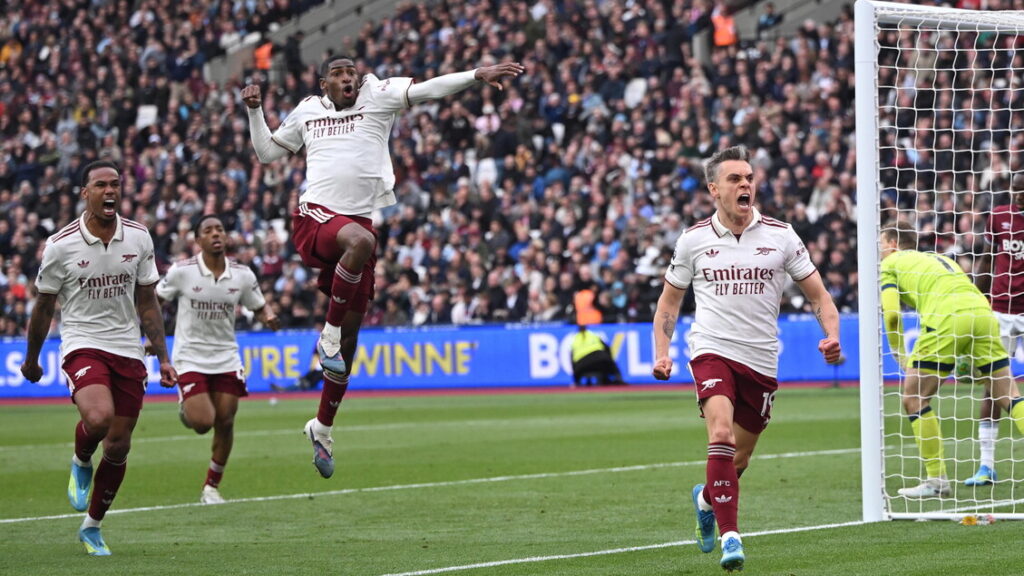 Premier: l'Arsenal batte il West Ham e si avvicina al titolo - Calcio