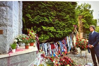 Cairo sale a Superga per l'omaggio al Grande Torino