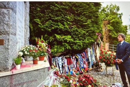 Cairo sale a Superga per l'omaggio al Grande Torino