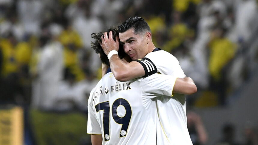 Ronaldo doppietta e lacrime, l'Al Nassr campione d'Arabia - Calcio