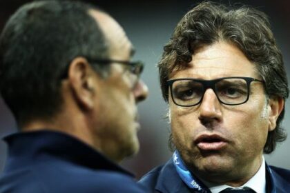 Giuntoli-Sarri, si riunisce la coppia di Napoli ma a Bergamo hanno una paura