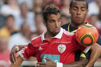 Amorim contro il Milan con il Benfica nel 2009: l'amichevole
