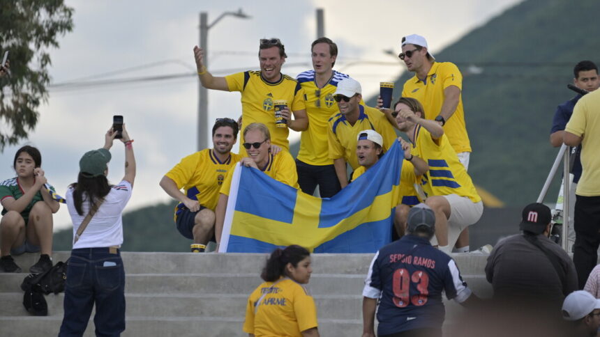 Mondiali, Svezia-Tunisia 5-1 - Calcio