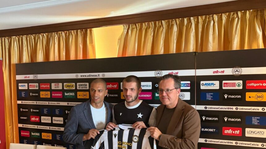 L'Udinese presenta i nuovi acquisti Vojvoda, Gomez e Chakvetadze - Calcio