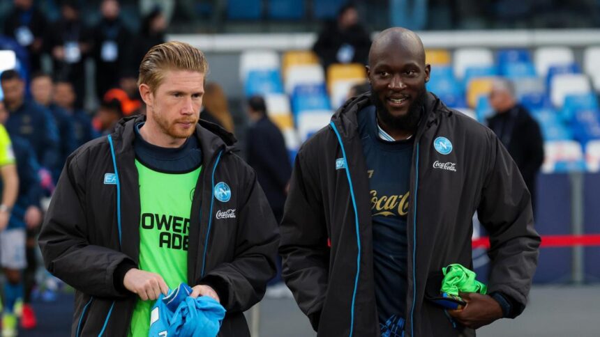Napoli, che fai con Lukaku e De Bruyne? De Laurentiis deve decidere