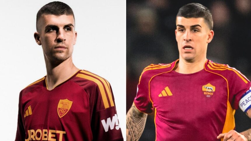 Roma, sulla nuova maglia torna il vecchio logo ASR per il centenario